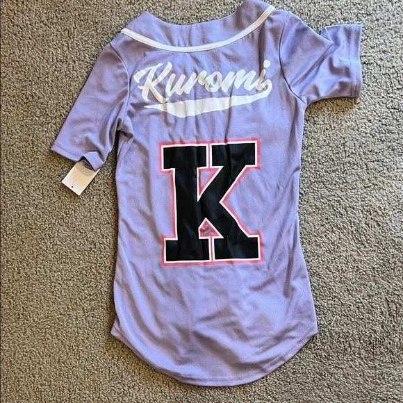 Kuromi button up lavender jersey - Picture 2 of 8